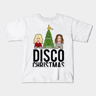 Kylie & Dannii - Disco Christmas Kids T-Shirt